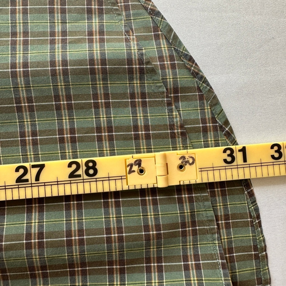 Polo by Ralph Lauren Estate Custom Fit Plaid Long Sleeve Shirt Men L 16.5 Preppy - Picture 5 of 5